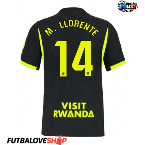 Dres Atletico Madrid Marcos Llorente #14 Preč 2026-27 Krátky Rukáv